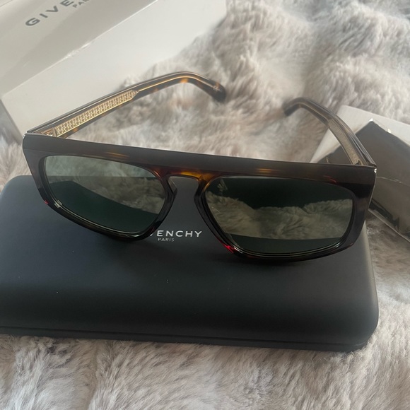 Givenchy GV SQUARED GV 7125/S  Havana/Grey Shaded 55/14/145 Unisex Sunglasses - Picture 6 of 14